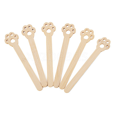 50Pcs Wooden Cakesicle Sticks AJEW-TA0018-01A-1