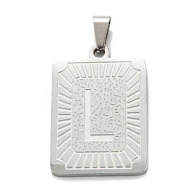 Non-Tarnish 304 Stainless Steel Pendants STAS-K216-48L-P-1