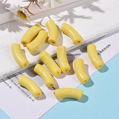 Opaque Acrylic Beads SACR-S677-006-1