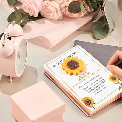 Rectang Paper Greeting Card DIY-YW0016-03-1
