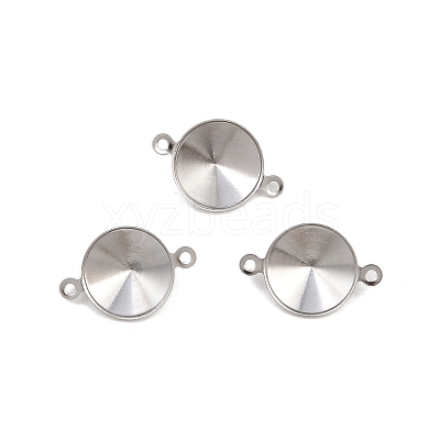 304 Stainless Steel Connector Charms STAS-B108-02P-02-1
