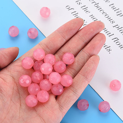 Imitation Jelly Acrylic Beads MACR-S373-97A-E03-1