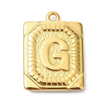 Ion Plating(IP) 304 Stainless Steel Pendants STAS-U033-01G-G-1