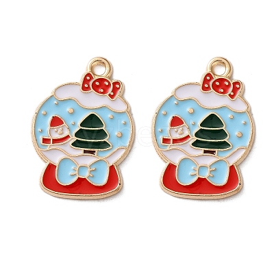 Alloy Enamel Pendants X-ENAM-I061-01KCG-03-1