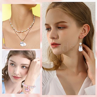 24Pcs 12 Style Alloy Enamel Pendants ENAM-SC0003-53-1