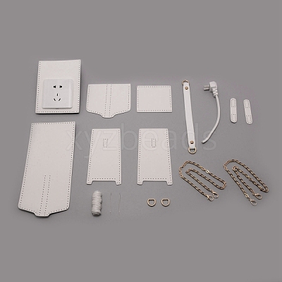DIY PU Imitation Leather Bag Making Kits DIY-WH0308-80-1