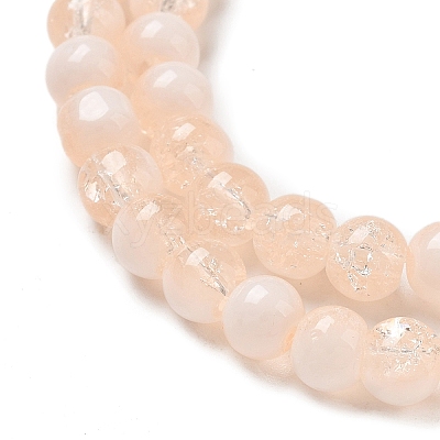 Crackle Glass Beads X1-GLAA-U001-6mm-05-1