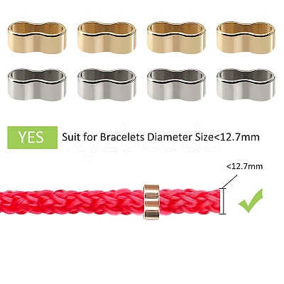 100Pcs 2 Colors Zinc Alloy Slide Charms FIND-DC0004-96-1