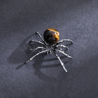 Natural Tiger Eye Halloween Home Party Decorations PW-WG79695-11-1