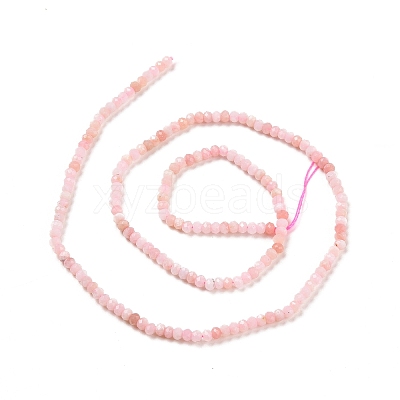Natural Pink Opal Beads Strands G-E194-07-1