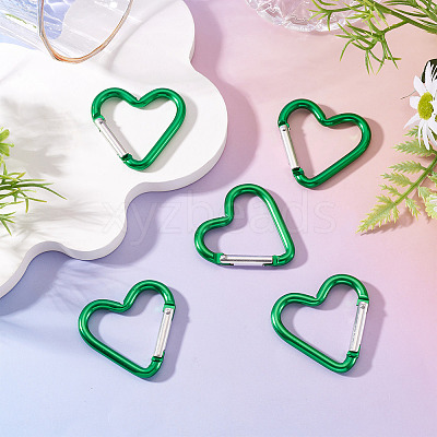 5Pcs Zinc Alloy Spring Gate Rings FIND-TA0009-73E-1