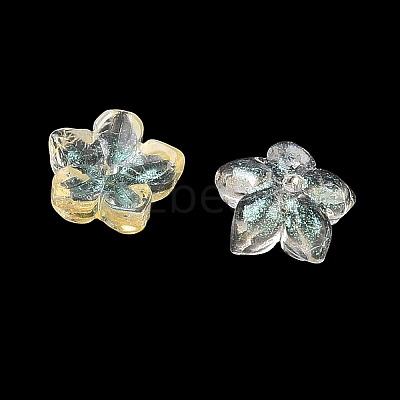Dyed & Heated Glass Bead Caps GLAA-Z019-02K-1