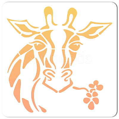PET Plastic Drawing Painting Stencils Templates DIY-WH0244-063-1