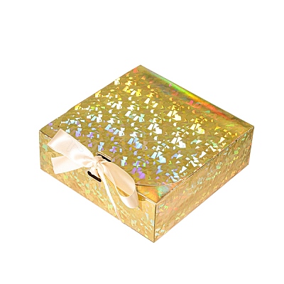 Rectangle Paper Storage Gift Boxes with Silk Ribbon CON-WH0095-27D-1