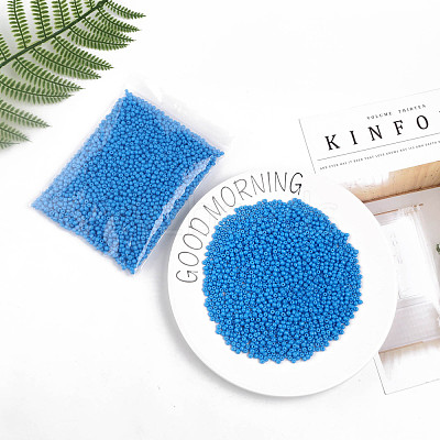 Baking Paint Glass Seed Beads SEED-S003-K17-1