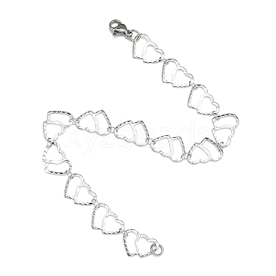Tarnish Resistant 304 Stainless Steel Chain Bracelets BJEW-P236-06P-1