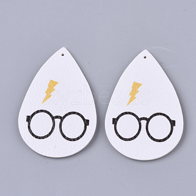 PU Leather Big Pendants FIND-R072-10-B08-1