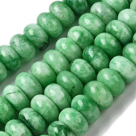 Dyed Natural White Jade Beads Strands G-G107-A30-01-1