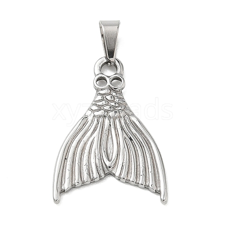 304 Stainless Steel Pendants STAS-B141-03E-P-1