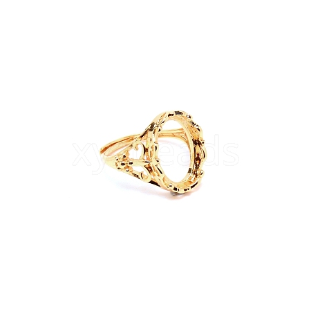 Adjustable Brass Finger Ring Components FIND-WH0110-003E-1
