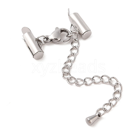 Tarnish Resistant 304 Stainless Steel Curb Chain Extender STAS-M061-05P-01-1