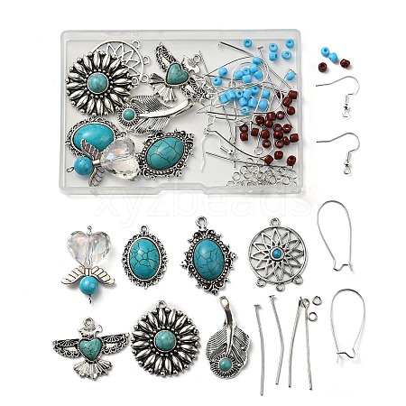 DIY Ethnic Earring Making Kit DIY-SZ0009-23-1