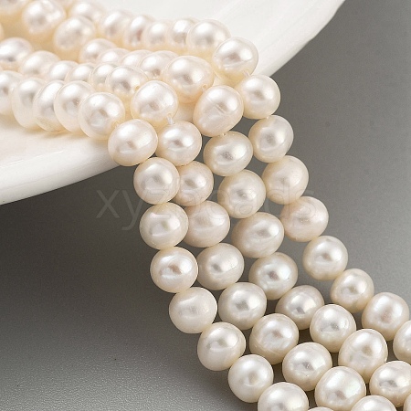 Natural Cultured Freshwater Pearl Beads Strands PEAR-C003-13F-1