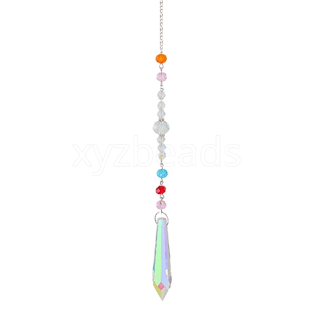 Crystal Glass Sun Catcher Pendant PW-WG29942-06-1