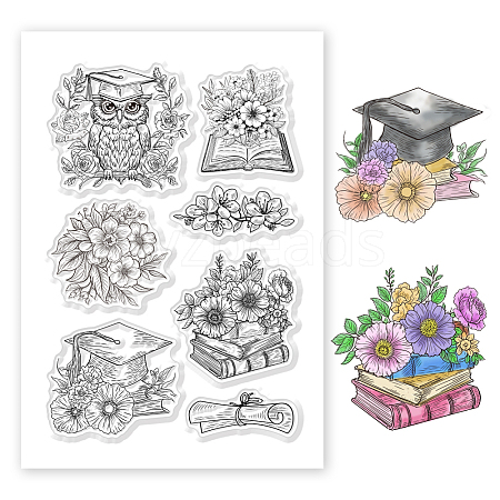 Custom PVC Plastic Clear Stamps DIY-WH0448-0587-1