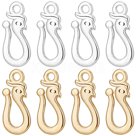 Beebeecraft 20Pcs 2 Colors Brass Pendants KK-BBC0011-11-1