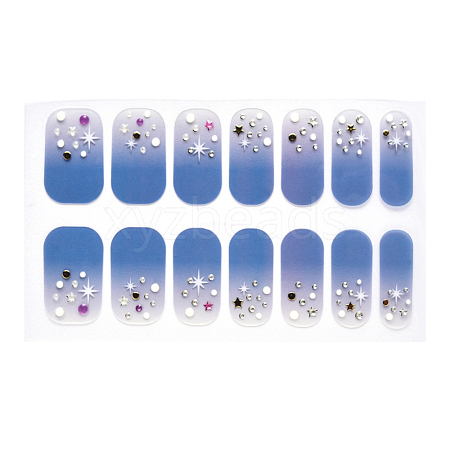 Full Cover Nombre Nail Stickers MRMJ-S060-ZX3105-1