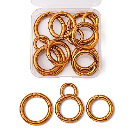 12Pcs 3 Styles Alloy Rings PALLOY-WR0001-08-1