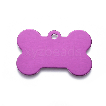 Pet Aluminium Pendants ALUM-I002-06H-1