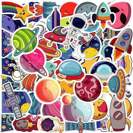 Waterproof PVC Adhesive Stickers STIC-PW0004-099-1