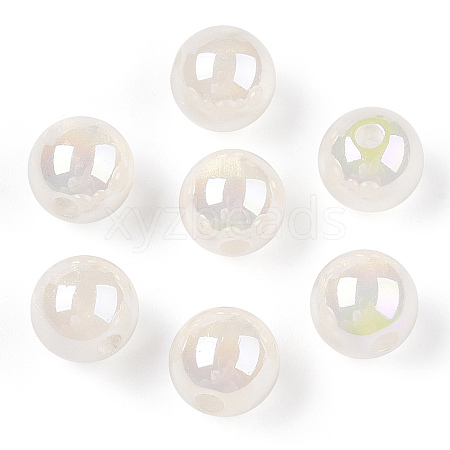 Translucent Resin Beads RESI-Z015-04J-1