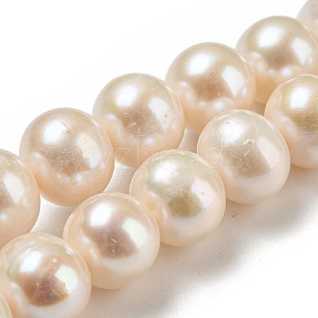 Natural Cultured Freshwater PearlBeads Strands PEAR-K003-12A-01-1