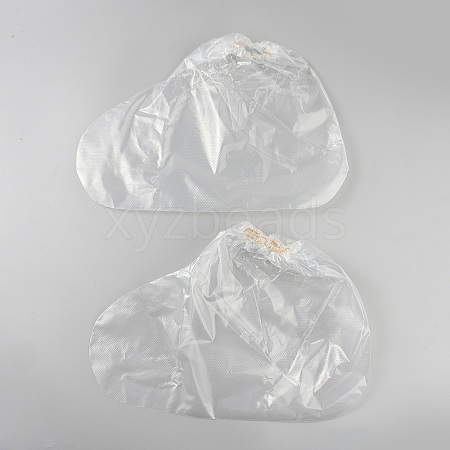 Plastic Disposable Waterproof Shoe Covers AJEW-WH20121-19A-1