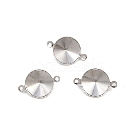 304 Stainless Steel Connector Charms STAS-B108-02P-02-1