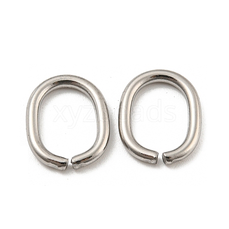 Non-Tarnish 304 Stainless Steel Jump Rings STAS-L234-144J-1