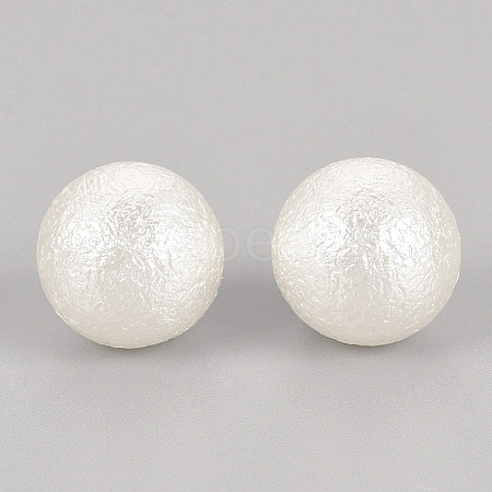 Imitation Pearl Acrylic Beads ACRP-R008-3mm-02-1