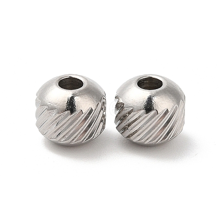 Non-Tarnish 201 Stainless Steel Bead STAS-H214-29C-P-1-1