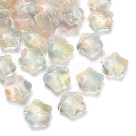 Transparent Glass Beads GLAA-B029-01B-1