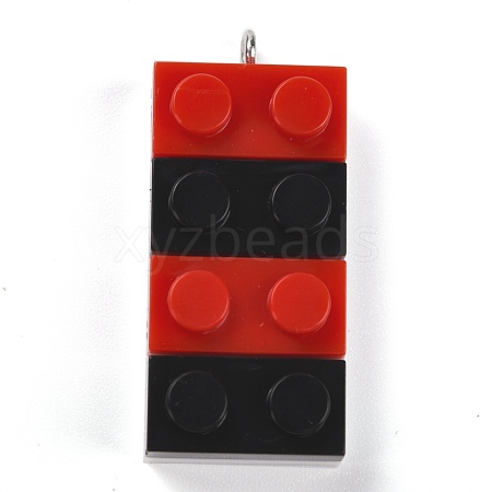 Resin Pendants RESI-E017-C10-1