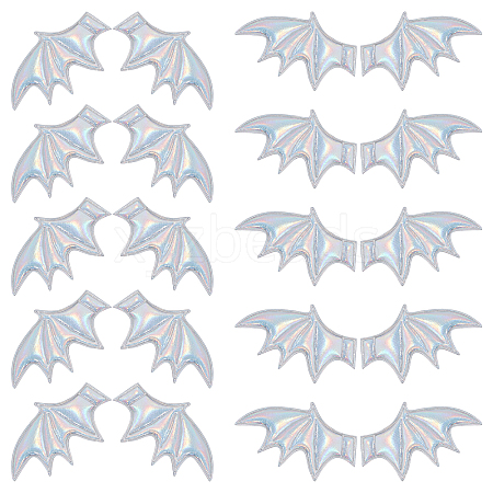 Gorgecraft Leather Bat's Left & Right Wing Ornament Accessories DIY-GF0005-62E-1