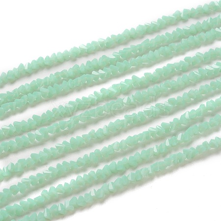 Glass Beads Strands GLAA-L031-01-C14-1