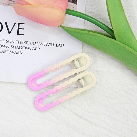 Alloy Alligator Hair Clips PW-WG5C305-02-1