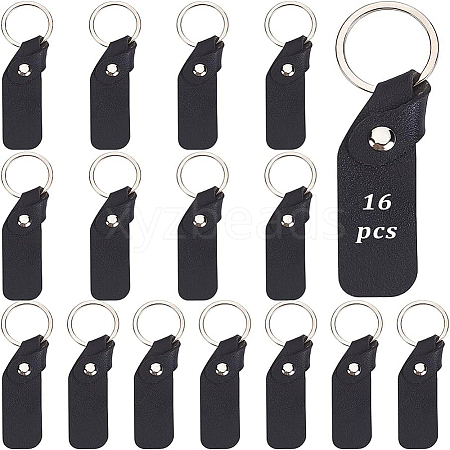 BENECREAT PU Leather Keychain KEYC-BC0001-12-1