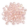 Electroplate Column Glass Beads EGLA-A043-02-AB17-1