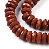 Natural Red Jasper Beads Strands G-T141-62-2