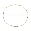304 Stainless Steel Cable Chain Necklaces X-NJEW-M183-5G-2